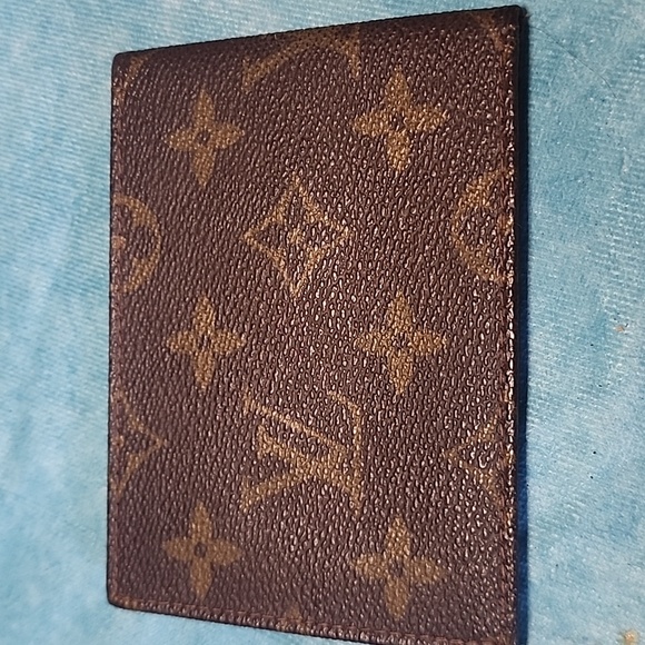 Louis Vuitton Classic Brown Monogram 2 Slot ID Card Case Bifold Compact Wallet - Picture 3 of 9